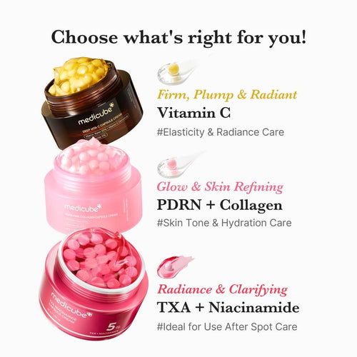 medicube Mix & Match Boba Cream Set